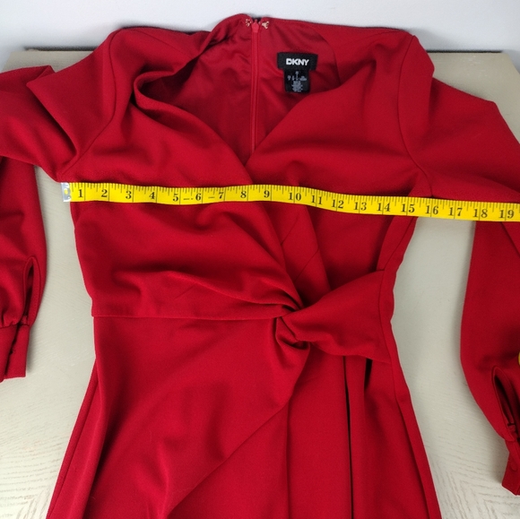 Flawless DKNY Red Dress - Picture 6 of 6